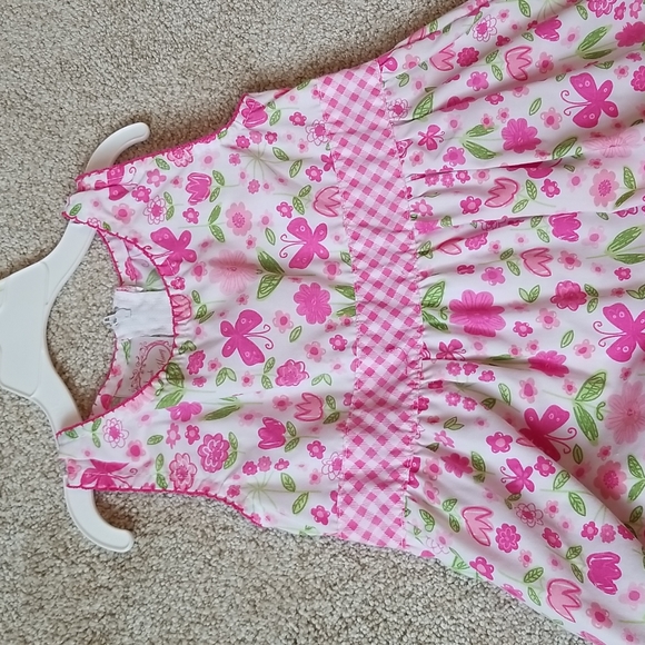 Pink Flower Dress - Picture 4 of 5